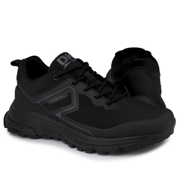 Buty męskie trekkingowe DK Dakar Softshell wodoodporne czarne roz. 45