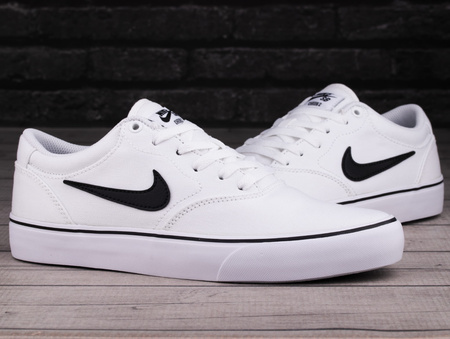 Buty męskie Nike SB Chron 2 Canvas trampki, białe, roz. 46