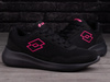 Buty Damskie Sportowe Lotto Connect OC Black Pink Czarne roz. 42