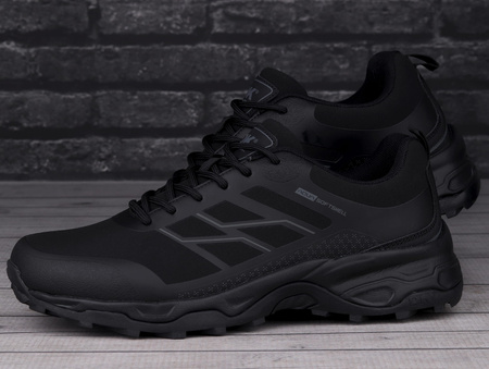 Buty trekkingowe męskie DK Caldren Softshell wodoodporne czarne roz. 45