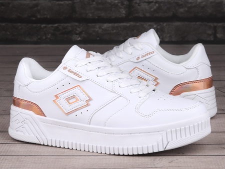 Buty Damskie Sportowe Lotto Scopi GC White Silver Białe Srebrne roz. 41