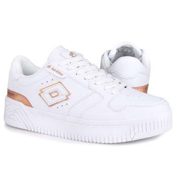 Buty Damskie Sportowe Lotto Scopi GC White Silver Białe Srebrne roz. 41