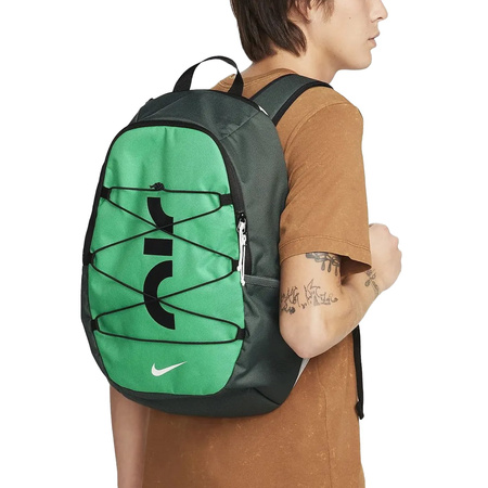 Plecak Nike Air sportowy, zielony, roz. uniwersalny