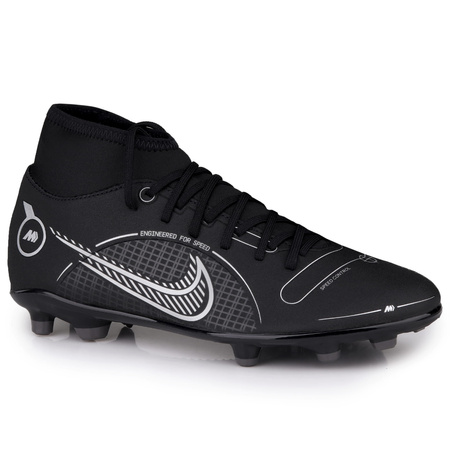 Buty piłkarskie Nike Superfly 8 Club FG/MG, czarne, roz. 45