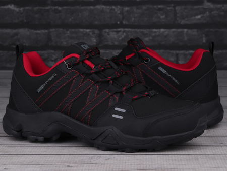 Buty męskie trekkingowe DK Swat-2 Softshell wodoodporne czarno-czerwone roz. 41