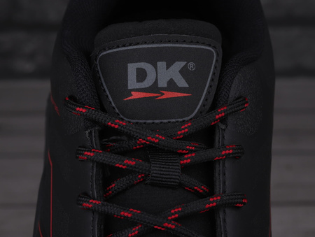 Buty trekkingowe męskie DK Caldren Softshell czarno-czerwone roz. 43