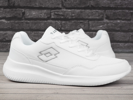 Buty Męskie Sportowe Lotto Connect Biało-Szare Lekkie roz. 42