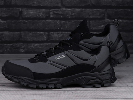 Buty męskie trekkingowe DK Falcon Softshell wodoodporne szare roz. 46