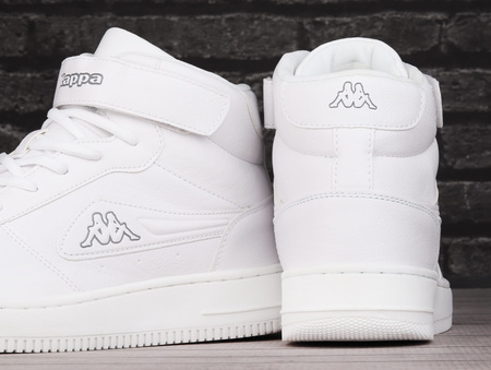 Buty męskie Kappa Bash Mid trampki za kostkę, białe, roz. 45