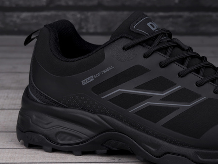 Buty trekkingowe męskie DK Caldren Softshell wodoodporne czarne roz. 45