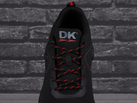 Buty męskie trekkingowe DK Dakar Softshell czarno-czerwone roz. 43
