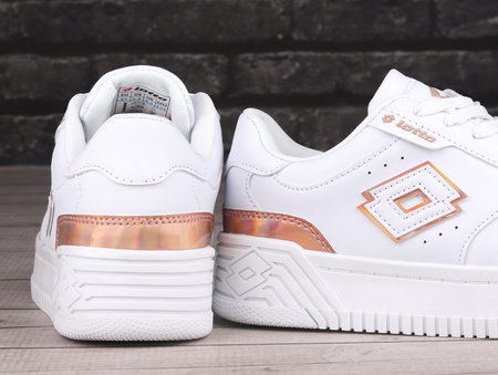 Buty Damskie Sportowe Lotto Scopi GC White Silver Białe Srebrne roz. 41