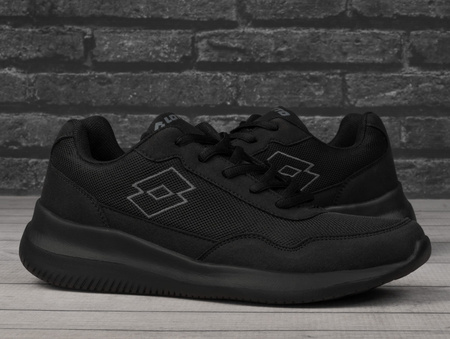 Buty Męskie Sportowe Lotto Connect OC Black Grey Czarne roz. 45