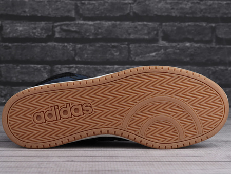 Buty męskie Adidas Hoops 2.0 Mid sneakersy za kostkę czarne roz. 44,5