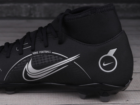 Buty piłkarskie Nike Superfly 8 Club FG/MG, czarne, roz. 45