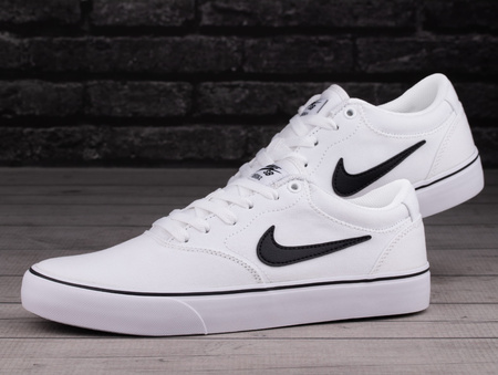 Buty męskie Nike SB Chron 2 Canvas trampki, białe, roz. 46