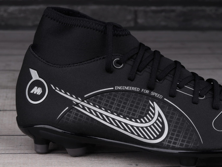 Buty piłkarskie Nike Superfly 8 Club FG/MG, czarne, roz. 45