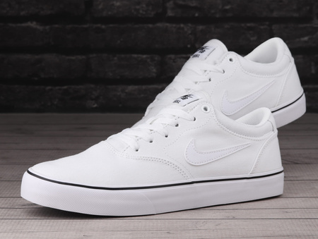 Buty męskie Nike SB Chron 2 Canvas trampki, białe, roz. 42,5