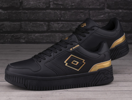 Buty Damskie Sportowe Lotto Scopi GC Black Gold Czarne Hologram roz. 39