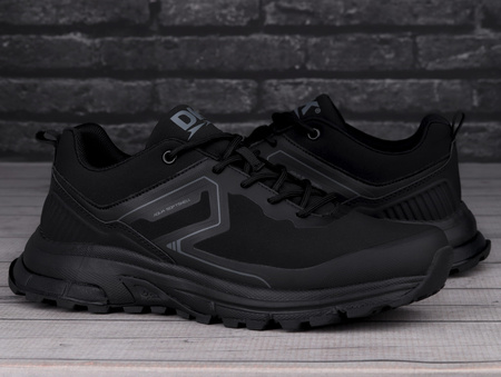 Buty męskie trekkingowe DK Dakar Softshell wodoodporne czarne roz. 45