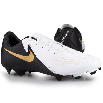 Buty piłkarskie Nike Phantom GX II Academy FG/MG, białe, roz. 44,5