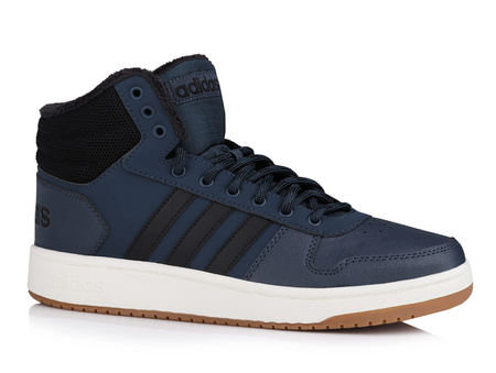 Buty męskie Adidas Hoops 2.0 Mid sneakersy za kostkę czarne roz. 44,5