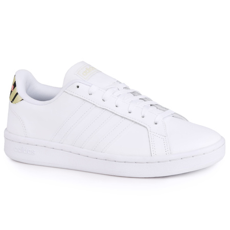 Buty damskie Adidas Grand Court Base Beyond sneakersy białe srebrne roz. 37