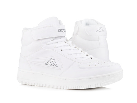 Buty męskie Kappa Bash Mid trampki za kostkę, białe, roz. 45