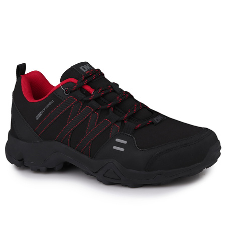 Buty męskie trekkingowe DK Swat-2 Softshell wodoodporne czarno-czerwone roz. 41