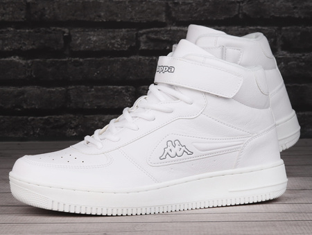 Buty męskie Kappa Bash Mid trampki za kostkę, białe, roz. 45