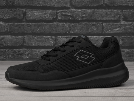 Buty Męskie Sportowe Lotto Connect OC Black Grey Czarne roz. 45