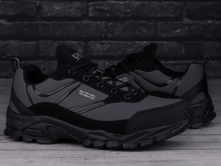 Buty męskie trekkingowe DK Falcon Softshell wodoodporne szare roz. 46